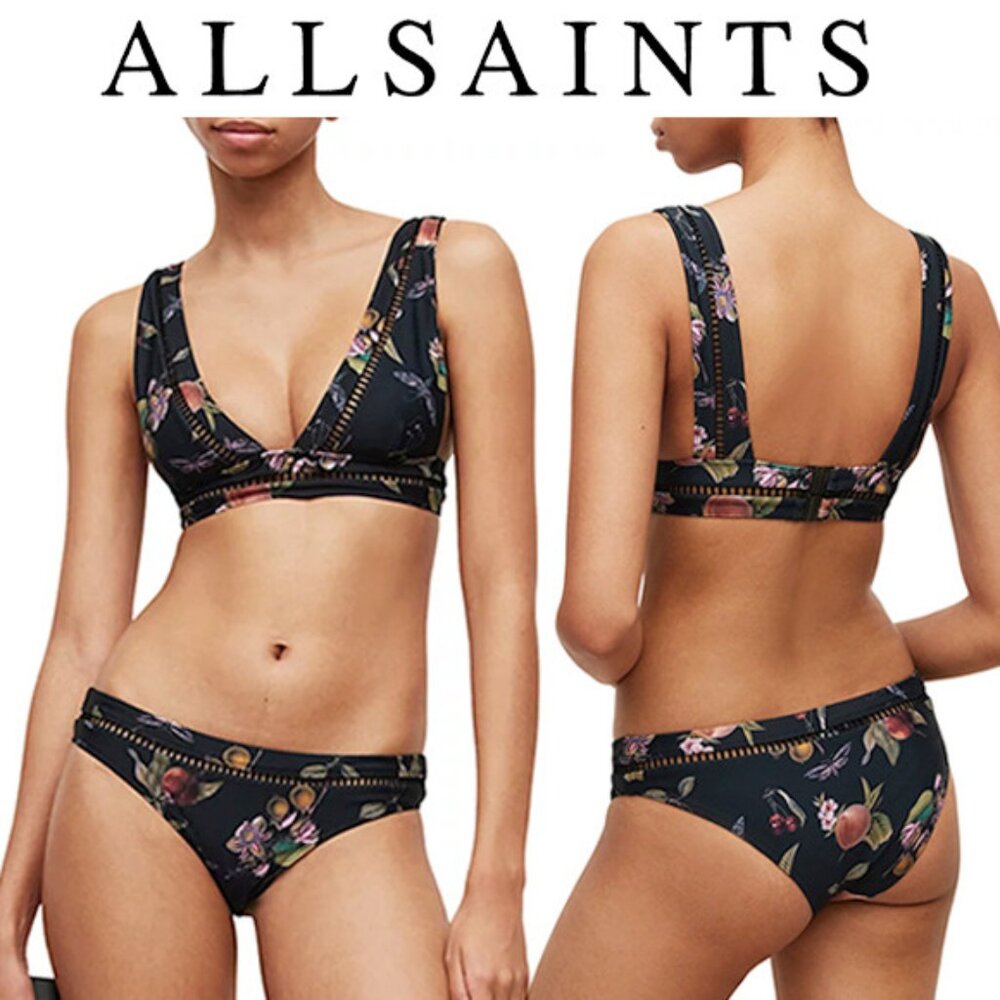 OBO. All Saints. Gorah Soleil Printed Top & Bottom. Size L
